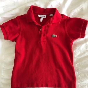 Lacoste boys polo shirt